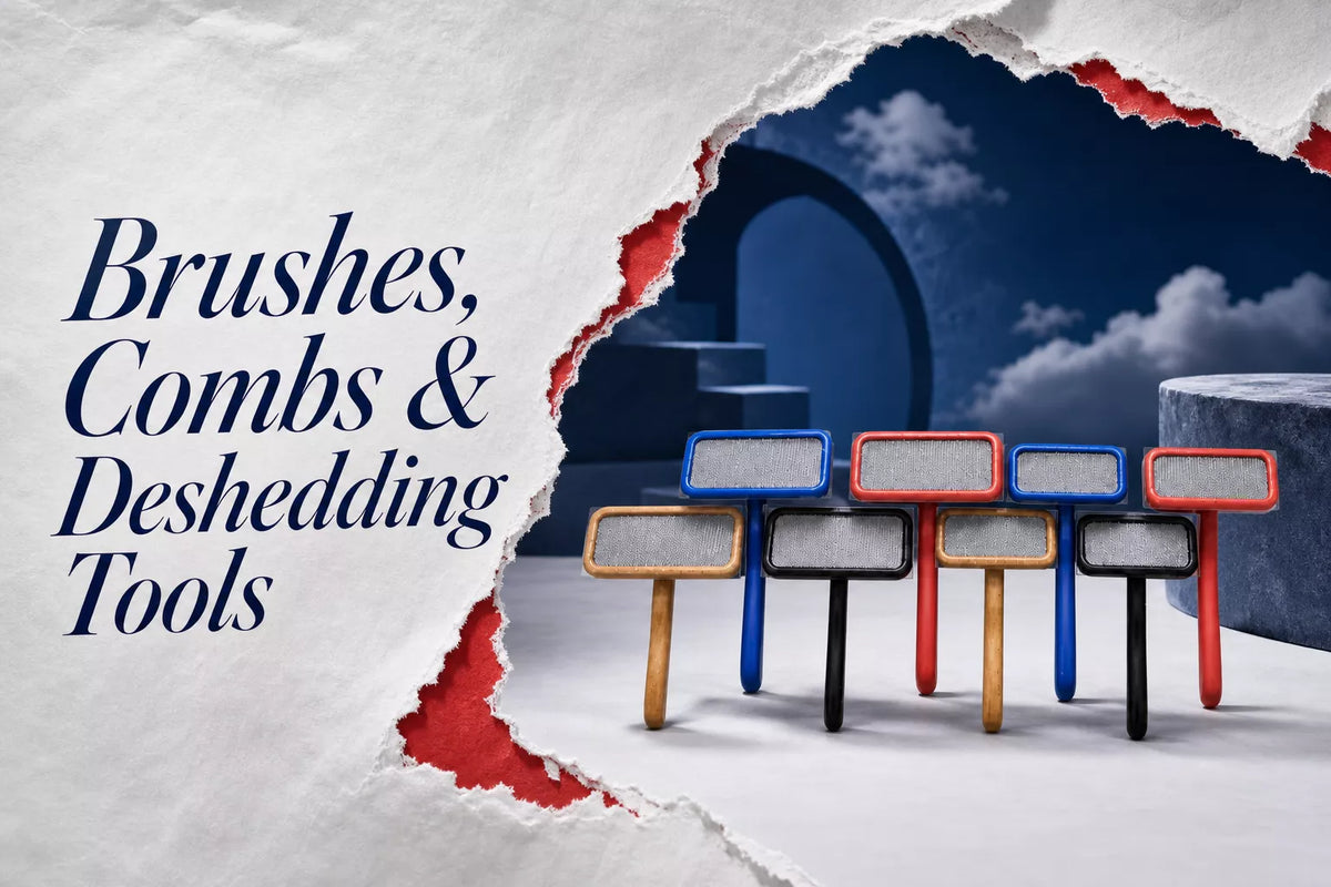 Brushes, Combs & Deshedding Tools