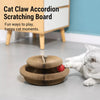 Foldable Accordion Cat Scratcher with Bell – Kraft Paper Cat Toy