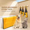 Extra-Thick Quick-Dry Pet Drying Towel for Dogs and Cats