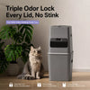 Enclosed Cat Litter Waste Bin