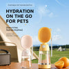 Portable Dog Water Bottle for Walks, Travel, and Outdoor Use