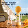 Portable Dog Water Bottle with Drinking Cup