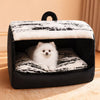 Cozy Washable Tent-Style Dog Bed for Small to Large Dogs