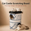 Milk Tea Cup Cat Scratcher & Hideaway