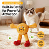 Fleece Catnip Squeaky Pet Toy