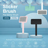 Pet Cushioned Pin Brush for Fluffing and Detangling