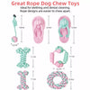 Knotted Rope Chew Toy for Small Dogs