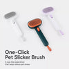 Aumuca 2-in-1 Deshedding & Detangling Brush for Cats and Dogs