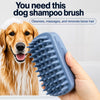 Pet Bathing & Grooming Brush for Dogs and Cats