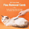 Pet Flea Comb for Dogs and Cats – Fine-Tooth Grooming Comb