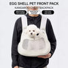 Breathable Canvas Pet Carrier Backpack for Cats and Dogs
