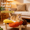 Petal-Shaped Elevated Pet Bed with Removable Washable Cover