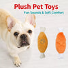 Squeaky Plush Chicken Leg Dog Toy