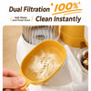 Automatic Pet Feeder with Dual Food and Water Bowls