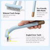 Long-and-Short Tooth Pet Grooming Rake Comb for Dogs and Cats