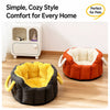 Enclosed Faux Leather Car Pet Carrier for Cats & Small Dogs