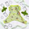 Printed Mesh Four-Leg Dog Shirt for Summer