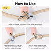 Nylon P-Chain Dog Leash for Everyday Walks and Training