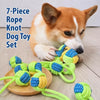 Squeaky Rope Chew Toys for Small and Medium Dogs