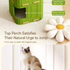 Multi-Level Cat Tree with Enclosed Houses & Scratching Boards