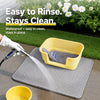 Large Double-Layer Cat Litter Mat with Cut-to-Fit Design
