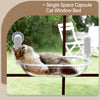 Transparent Capsule Cat Window Bed