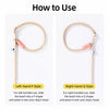 Nylon P-Chain Dog Leash for Everyday Walks and Training
