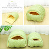 Enclosed Pet Bed with Open Entry for Cats & Dogs