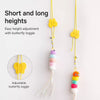 Hanging Feather Teaser Wand Toy for Cats