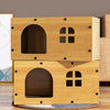 Corrugated Cardboard Cat Scratcher House