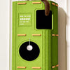 4-Tier Solid Wood Cat Tree with Enclosed Hideaway and Scratch Pad