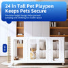 Movable Indoor Dog Playpen