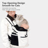 Breathable Front-Carry Pet Carrier Bag for Cats and Small Dogs