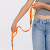 Integrated Dog Collar and Leash with Control Handle