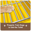 Dog Potty Training Tray with Reinforced Grid