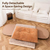 Enclosed Pet Bed with Removable Washable Design for Cats & Dogs
