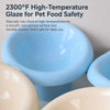 Fafa Ceramic Food & Water Bowl for Dogs and Cats