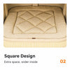 Square Sisal Cat Scratcher Barrel with Cat Resting Area