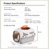 Portable Pet Carrier for Small Dogs and Cats