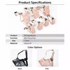 Dog Muzzle with Plastic Frame and Mesh Panel