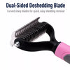 Double-Sided Detangling Comb for Cats & Dogs