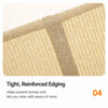 Square Sisal Cat Scratcher Barrel with Cat Resting Area