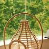 Handwoven Rattan Hanging Basket Pet Bed