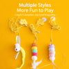 Hanging Feather Teaser Wand Toy for Cats