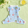 Printed Mesh Four-Leg Dog Shirt for Summer