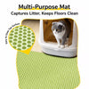 Large Double-Layer Cat Litter Mat with Cut-to-Fit Design