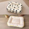 Cotton-Linen Pet Bed Mat for Dogs & Small Pets