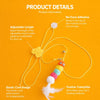 Hanging Feather Teaser Wand Toy for Cats