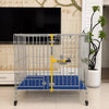 Heavy-Duty Galvanized Steel Dog Kennel for Indoor & Outdoor Use