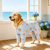 Printed Mesh Four-Leg Dog Shirt for Summer